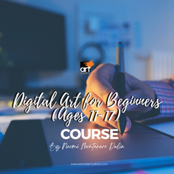 Digital Art Course for Beginners (Ages 11 to 17)