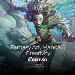 Fantasy Art, Manga & Creativity Course (Ages 11 to 17)