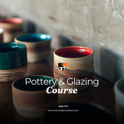 Pottery & Ceramic Glazing Course for Beginners (Adults)