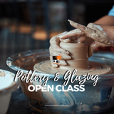 Pottery & Ceramic Glazing Open Class (16+) - Intermediate/Advanced