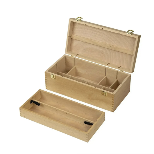 Large Multi-Function Solid Beech Storage Box