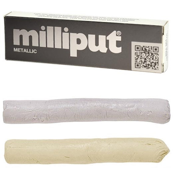 Milliput Fine Grade Silver Grey 2 Part Epoxy Putty 44011 | Paul's Scale
