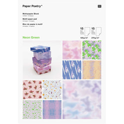 Paper Poetry Motif Paper Pad Transformation 30 Sheets