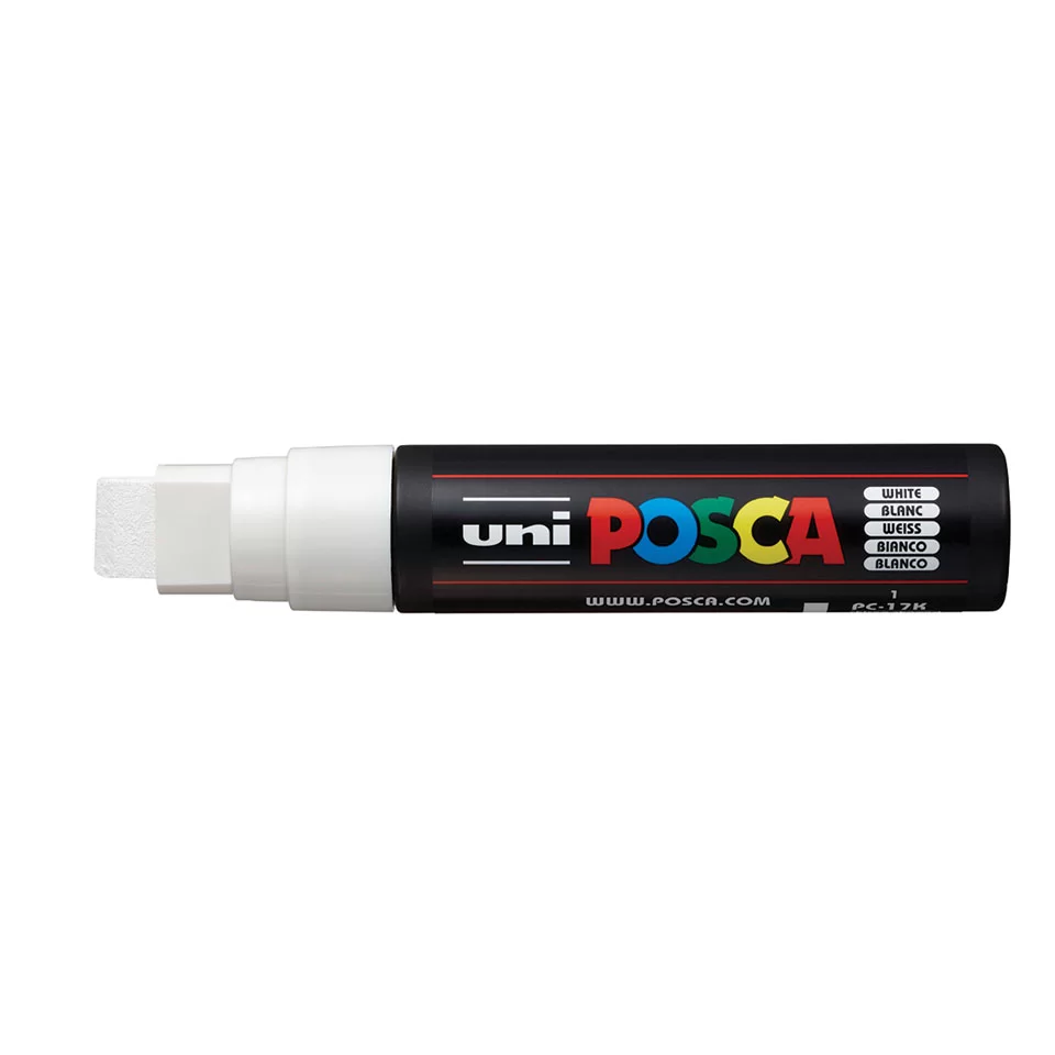 POSCA Marker (PC-17K) Extra Broad Chisel Tip (15mm) – Art