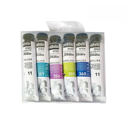 Dyna Acrylics (Iridescent), Set of 6 Assorted - Art Academy Direct malta