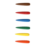 First Grip Plastic Crayons - Set of 6 (Ages 4+) - Art Academy Direct malta