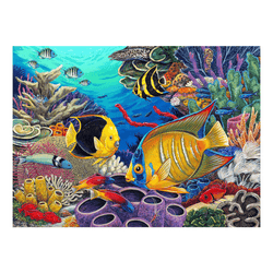 Paint by Numbers (Junior) - Caribbean Coral Reef (Ages 8+) - Art Academy Direct malta