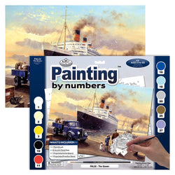 Paint by Numbers - Queen Departs (Adults) - Art Academy Direct
