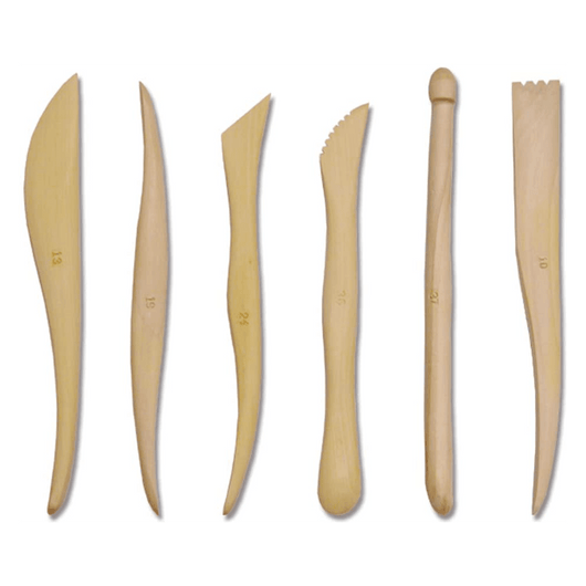 Pottery 6 Inch Variety Tool Set (6 pieces) - Art Academy Direct malta