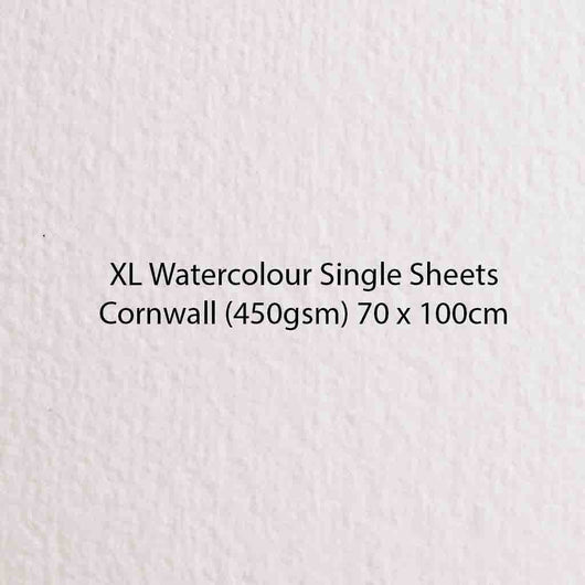 XL Watercolour Single Sheets (450gsm) 70 x 100cm - 1 sheet - Art Academy Direct