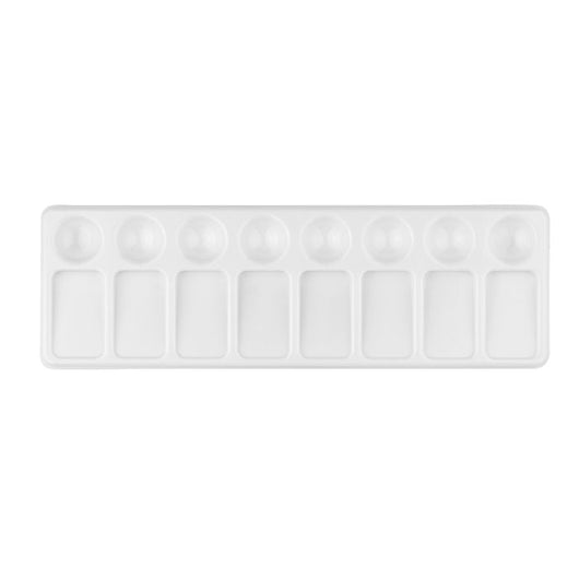 Long Plastic Palette with Wells