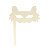 Wooden Cat Mask