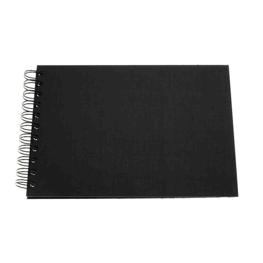 A4 Hardbound Spiral Cartidge Book, 220gsm (Landscape)
