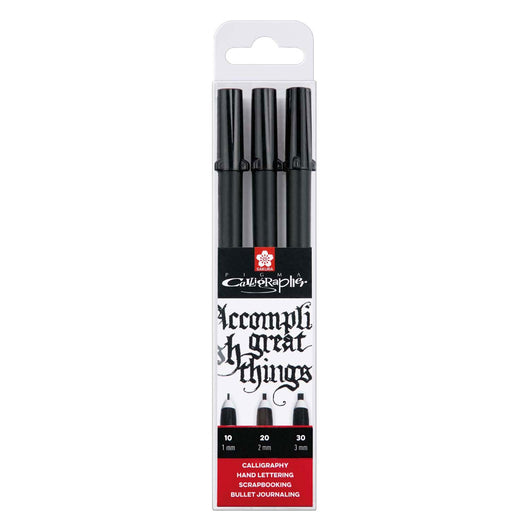 Pigma Calligraphy Set of 3