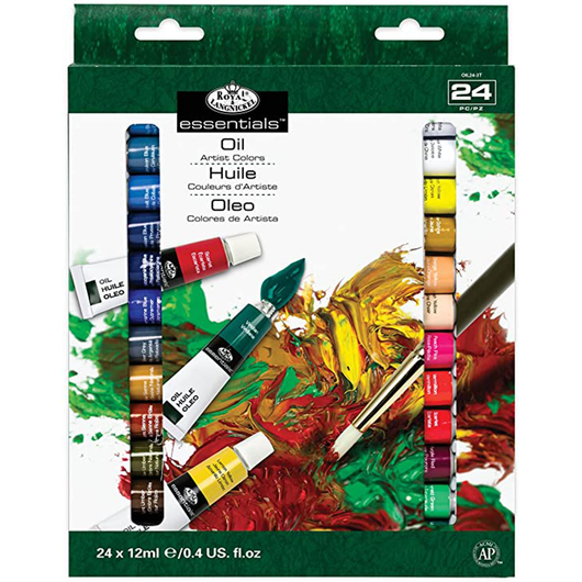 Student's Oil Paint Set (12ml) x 24 colours