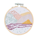 Embroidery kit mini kit landscape picture