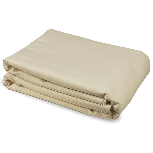 Folded Unprimed Canvas Material 365cm x 550cm
