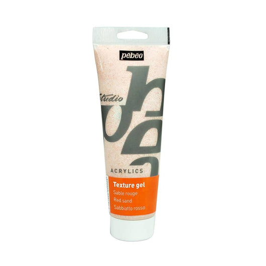 Pebeo: Texture Gel Red Sand 250ml