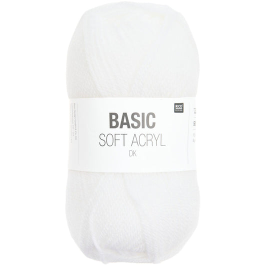 Basic Soft Acrylic DK Yarn 50g