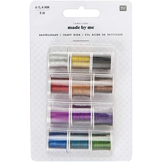 Craft Wire 0.4mm x 12 spools