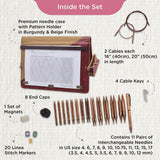 Ginger Special Interchangeable Needle Grande Set - 10cm (4”)