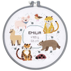 Embroidery Kit Cross Stitch 25.4cm