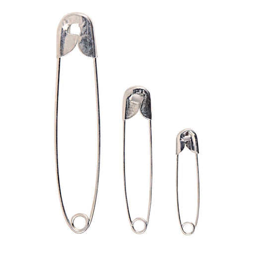 Safety Pins, set of 24 pieces (3 sizes)