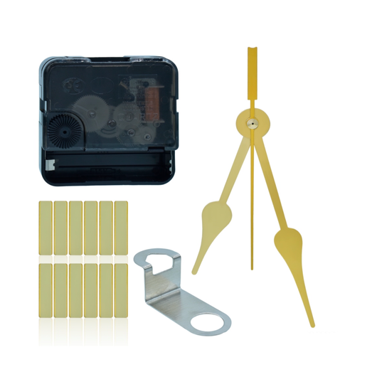 Clock Mechanism Kit with Hands