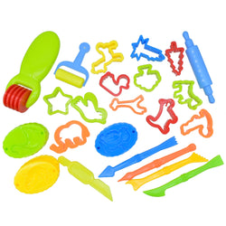 Kids' Clay Tool Set x23 pieces