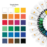 Gouache Set 21ml x 24 colours