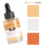 Artist Acrylic Ink Set of 3 - Metallic Colours