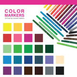Set of Markers (Double Tipped)