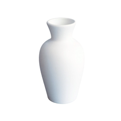 Bisque Mayflower Vase H 13cm