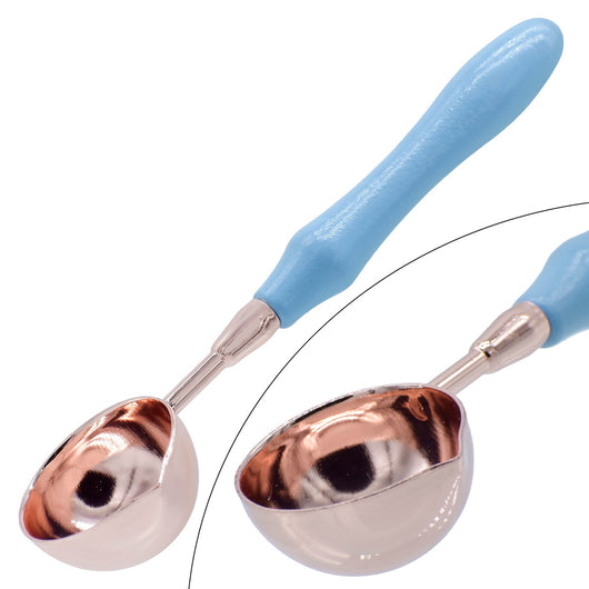Wax Melting Spoon Wooden Handle