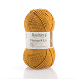 MERINO 4 US Yarn: 100% Merino, DK/Light Worsted
