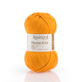 MERINO 4 US Yarn: 100% Merino, DK/Light Worsted
