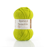 MERINO 4 US Yarn: 100% Merino, DK/Light Worsted