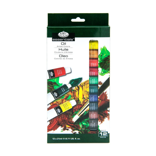 Student's Oil Paint Set (21ml) x 12 colours