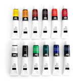 Student's Oil Paint Set (21ml) x 12 colours