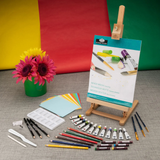 Mixed Media Medium H-Easel Art Set of 52 Pieces