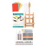 Mixed Media Medium H-Easel Art Set of 52 Pieces