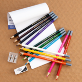 Drawing Set w/carrying case 16 pieces