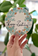 Round Watercolour Paper in Metal Box