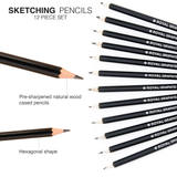 Graded Pencil Set of 12