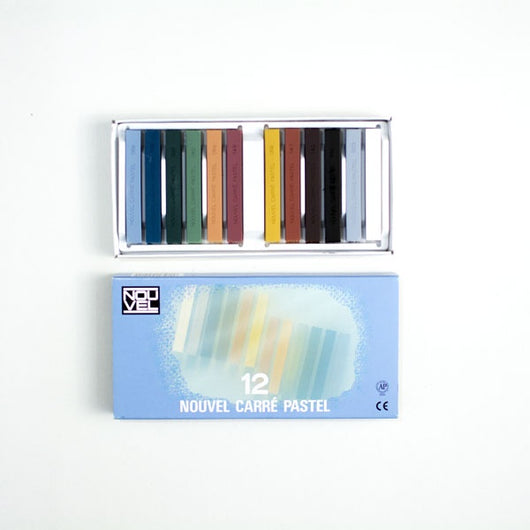 Sakura Carre Sketching Hard Pastel 12 Colour Set