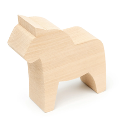 Dala Horse Carving Blank (DIY02)