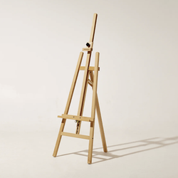 Basic Beech Wood A-Frame Painting Art Easel