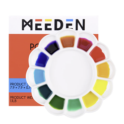 12-Well Ceramic Artist Paint Palette