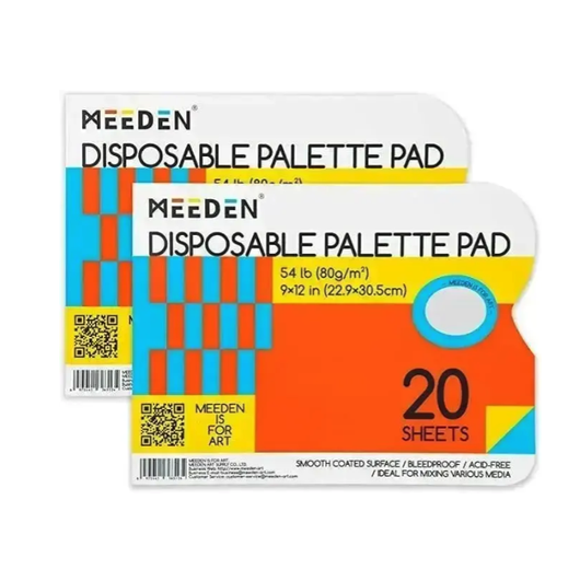 Disposable Palette Paper Pad (Tear-Off Palette)