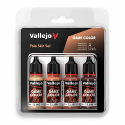 Game Color Set - Pale Skin 4 x 18ml